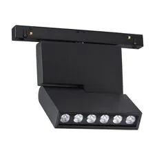 NOVOTECH 358467 SHINO NT20 076 черн Трековый светильник для низков. шинопровода IP20 LED 4000К 12W 48V FLUM