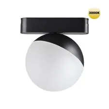 NOVOTECH 359262 SHINO NT23 052 черный Трековый светильник для низковольтного шинопровода IP20 LED 10W 48V 800Лм 3000К SMAL