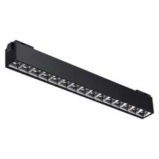 NOVOTECH 358525 SHINO NT21 082 черный Трековый светильник для низковольного шинопровода IP20 LED 4000K 30W 48V KIT
