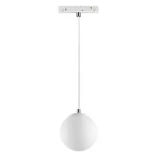 NOVOTECH 358471 SHINO NT20 073 белый/белый шар Трековый светильник для низковольтного шинопровода IP20 LED 4000К 10W 48V FLUM