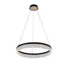 F-Promo 4187-1P, подвесная люстра, D600xH130/1000, LEDx68W, 3060LM, 3000-6000K, included, remote control