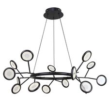 F-Promo 4252-15P, подвесная люстра, D740xH400/1100, 15xLEDx3W, 3825LM, 4000K, included
