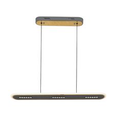 F-Promo 4472-3P, подвесная люстра, L800xW115xH1000/1600, LEDx63W, 4600LM, 3000-6500K, included, remote control