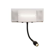 Favourite 4066-2W, настенный светильник, D85xW260xH365, 1xLEDx3W + 1xLEDx6W, 720LM, 4000K, included, switch