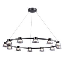 Favourite 4247-12P, подвесная люстра, D1000xH1200/1500, 12xLEDx5W, 1440LM, 4000K, included