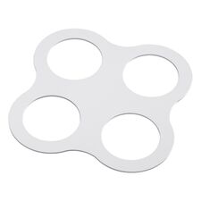 NOVOTECH 357921 SPOT NT19 225 белый Рамка декоративная к артикулам 357585-357587, 357589, 357909-357910 METIS