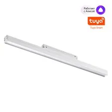 NOVOTECH 359481 SHINO NT24 000 белый Трековый низковольт. Светильник диммир. со сменой цв.температуры, пульт ДУ/Tuya Smart Life IP20 LED 24W 48V 3000-6500K FLUM