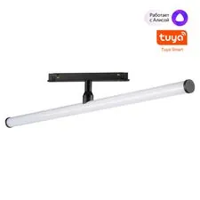 NOVOTECH 359448 SHINO NT24 000 черный Трековый низковольт. Светильник диммир. со сменой цв.температуры, пульт ДУ/Tuya Smart Life IP20 LED 12W 48V 3000-6000K FLUM