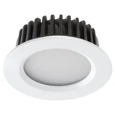 NOVOTECH 357600 SPOT NT18 290 белый Встраиваемый светильник IP44 LED 3000K 10W 100-265V DRUM