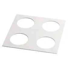 NOVOTECH 357911 SPOT NT19 287 белый Рамка декоративная к артикулам 357585-357587, 357589, 357909-357910 METIS