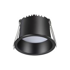 NOVOTECH 358898 SPOT NT22 283 черный Светильник встраиваемый светодиодный IP20 LED 4000К 6W 220V TRAN