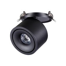 NOVOTECH 358775 SPOT NT21 275 черный Светильник встраиваемый светодиодный IP20 LED 15W 4000K 1300Лм 100-265V GRODA