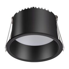 NOVOTECH 358902 SPOT NT22 283 черный Светильник встраиваемый светодиодный IP20 LED 4000К 12W 220V TRAN