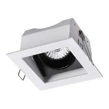 NOVOTECH 370712 SPOT NT20 289 белый/черный Встраиваемый светильник IP20 GU10 50W 220V GESSO