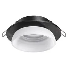 NOVOTECH 370721 SPOT NT21 319 черный Светильник встраиваемый IP20 GU10 9W 235V LIRIO
