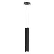 NOVOTECH 370403 SPOT NT18 316 черный Встраиваемый светильник IP20 GU10 50W 220V PIPE