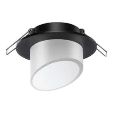 NOVOTECH 370896 SPOT NT22 318 черный Светильник встраиваемый IP20 GU10 9W 220V LIRIO