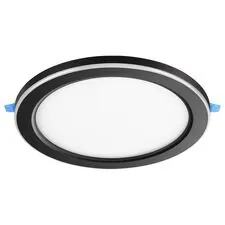 NOVOTECH 359017 SPOT NT23 296 черный Светильник встраиваемый светодиодный (три сценария работы) IP20 LED 4000К 18W+6W 100-265V 1680Лм SPAN