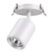NOVOTECH 370452 SPOT NT19 316 белый Встраиваемый светильник IP20 GU10 50W 220V PIPE