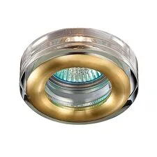 NOVOTECH 369881 SPOT NT14 338 матовое золото Встраиваемый светильник IP54 GX5.3 50W 12V AQUA