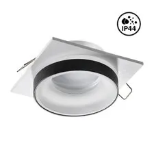 NOVOTECH 370788 SPOT NT21 334 белый/черный Светильник встраиваемый влагозащищенный IP44 GU10 9W 220V WATER