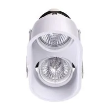 NOVOTECH 370564 SPOT NT19 320 белый Встраиваемый светильник IP20 GU10 2*50W 220-240V CLOUD