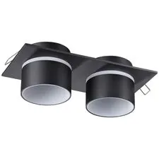 NOVOTECH 370719 SPOT NT21 319 черный Светильник встраиваемый IP20 GU10 9W 235V LIRIO