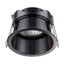 NOVOTECH 370449 SPOT NT19 321 жемчужный черный Встраиваемый светильник IP20 GU10 50W 220V BUTT