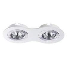 NOVOTECH 370391 SPOT NT18 343 белый Встраиваемый светильник IP20 GX5.3 50W 12V MORUS