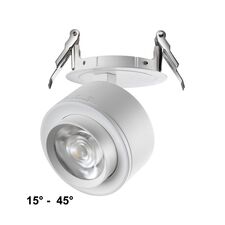 NOVOTECH 358945 SPOT NT22 266 белый Светильник встраиваемый светодиодный IP20 LED 4000К 18W 220V EDDY