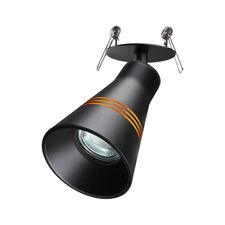 NOVOTECH 370855 SPOT NT22 312 черный Светильник встраиваемый IP20 GU10 9W 220V SOBIT
