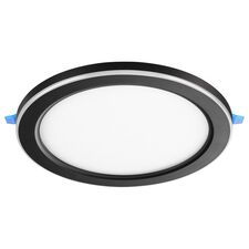NOVOTECH 359023 SPOT NT23 299 черный Светильник встраиваемый светодиодный (три сценария работы) IP20 LED 3000К 18W+6W 100-265V 1680Лм SPAN