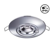 NOVOTECH 370790 SPOT NT21 335 хром Светильник встраиваемый влагозащищенный IP44 GU10 50W 220V WATER