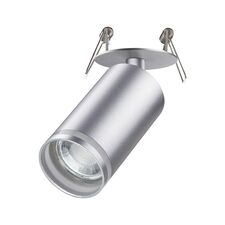 NOVOTECH 370883 SPOT NT22 311 серебро Cветильник встраиваемый IP20 GU10 9W 220V ULAR