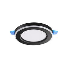 NOVOTECH 359019 SPOT NT23 298 черный Светильник встраиваемый светодиодный (три сценария работы) IP20 LED 3000К 6W+3W 100-265V 630Лм SPAN