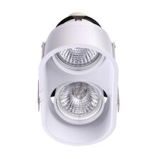 NOVOTECH 370564 SPOT NT19 320 белый Встраиваемый светильник IP20 GU10 2*50W 220-240V CLOUD