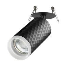 NOVOTECH 370851 SPOT NT22 312 черный Светильник встраиваемый IP20 GU10 9W 220V BRILL