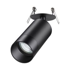 NOVOTECH 370873 SPOT NT22 310 черный Светильник встраиваемый IP20 GU10 9W 220V SLIM