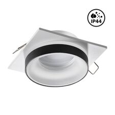 NOVOTECH 370788 SPOT NT21 334 белый/черный Светильник встраиваемый влагозащищенный IP44 GU10 9W 220V WATER