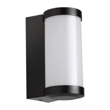 NOVOTECH 359300 STREET NT24 000 черный Светильник ландшафтный настенный IP65 LED 6W 4000K 180-265V OPAL