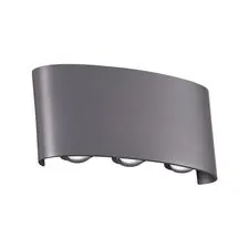 NOVOTECH 358460 STREET NT20 376 темно-серый  Ландшафтный настенный светильник IP54 LED 4000K 6W 85-265V CALLE