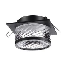 NOVOTECH 370920 SPOT NT22 342 черный Светильник встраиваемый IP20 GU10 9W 220V GEM