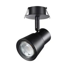 NOVOTECH 370930 SPOT NT22 313 черный Светильник встраиваемый IP20 GU10 50W 220V MOLO