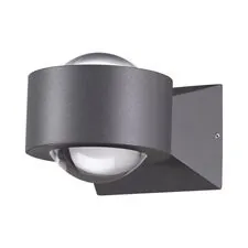 NOVOTECH 358154 STREET NT19 376 темно-серый Ландшафтный настен.светильник IP54 LED 4000K 6W 85 - 265V CALLE