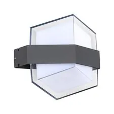 NOVOTECH 358575 STREET NT21 380 темно-серый Ландшафтный настенный светильник IP54 LED 4000K 12W 85-265V KAIMAS