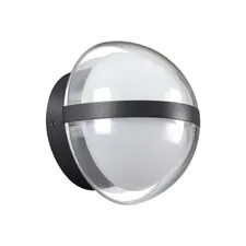 NOVOTECH 359195 STREET NT23 360 черный Светильник ландшафтный светодиодный IP54 LED 9W 220-240V 4000K 810Лм OPAL