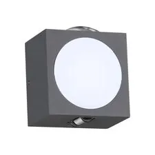 NOVOTECH 358565 STREET NT21 379 темно-серый Ландшафтный настенный светильник IP54 LED 4000K 8W 85-265V CALLE
