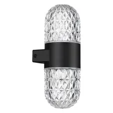 NOVOTECH 359296 STREET NT24 000 черный Светильник ландшафтный настенный IP65 LED 14W 4000K 175-265V ESTIMA