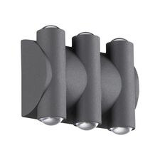 NOVOTECH 358567 STREET NT21 374 темно-серый Ландшафтный настенный светильник IP54 LED 4000K 6W 85-265V CALLE
