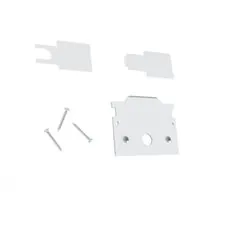 NOVOTECH 135245 NT24 000 белый Заглушка торцевая для шинопровода арт.135241; 135243 IP20 FLUM